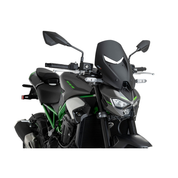 Puig Puig touring screen | matte black (opaque) | kawasaki z 900 2025>current